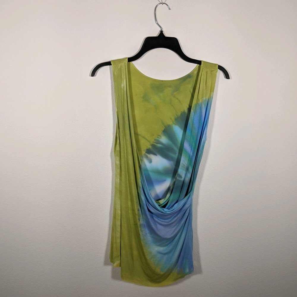 Brightly Twisted tye dye top